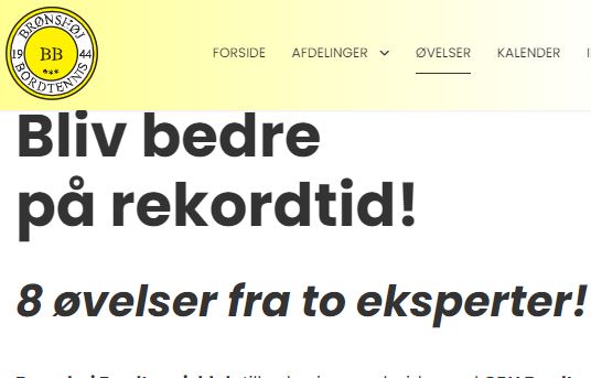 øvelser klik her